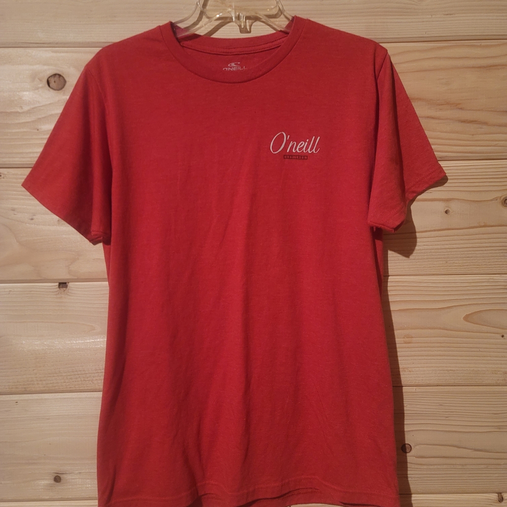 O'Neill Red Short Sleeve Tee Size M 20x28